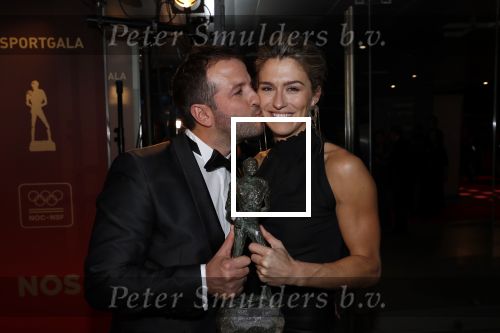 Amsterdam 18 december 2019
Sportman/ sportvrouw van het jaar gala in AFAS live ( Sportgala)
Estavana Polman kwam met Rafael v d Vaart