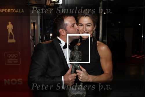 Amsterdam 18 december 2019
Sportman/ sportvrouw van het jaar gala in AFAS live ( Sportgala)
Estavana Polman kwam met Rafael v d Vaart