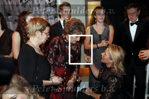 Amsterdam 18 december 2019
Sportman/ sportvrouw van het jaar gala in AFAS live ( Sportgala)
Esther Vergeer met prinses Margriet