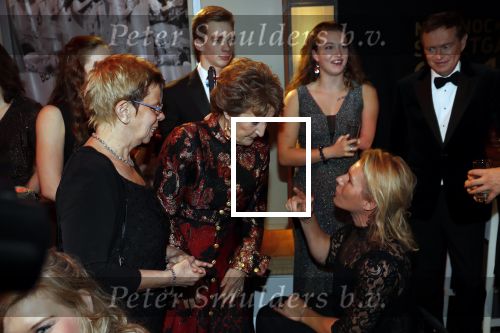 Amsterdam 18 december 2019
Sportman/ sportvrouw van het jaar gala in AFAS live ( Sportgala)
Esther Vergeer met prinses Margriet