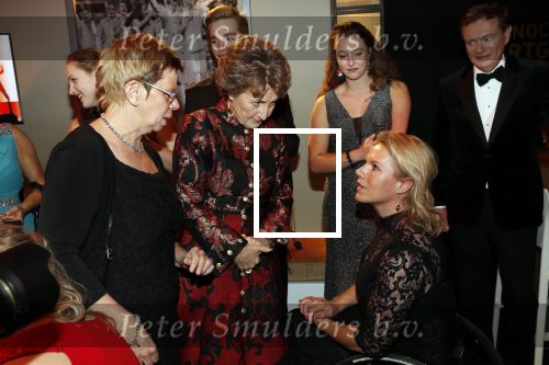 Amsterdam 18 december 2019
Sportman/ sportvrouw van het jaar gala in AFAS live ( Sportgala)
Esther Vergeer met prinses Margriet