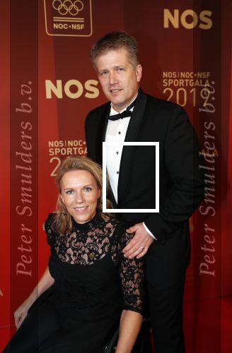Amsterdam 18 december 2019
Sportman/ sportvrouw van het jaar gala in AFAS live ( Sportgala)
Esther Vergeer met partner