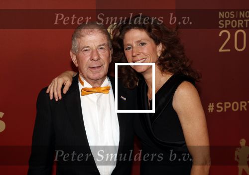 Amsterdam 18 december 2019
Sportman/ sportvrouw van het jaar gala in AFAS live ( Sportgala)
Barbara Barend met haar vader Frits