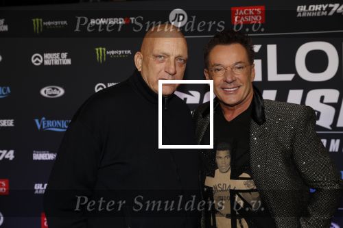 Arnhem 21 december 2019
Badr Hari versus Rico Verhoeven in het geldredome. Gerard Joling met Herman den Blijker