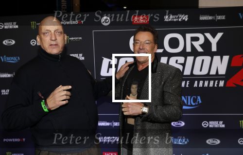 Arnhem 21 december 2019
Badr Hari versus Rico Verhoeven in het geldredome. Gerard Joling met Herman den Blijker