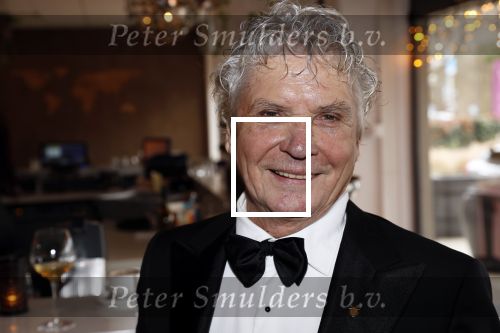 Den Haag 16 december 2019
De society lunch in hotel crown plaza . hans v Hemert met zijn vriendin