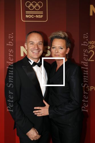 Amsterdam 18 december 2019
Sportman/ sportvrouw van het jaar gala in AFAS live ( Sportgala)
Helene Wiesenhaan met partner