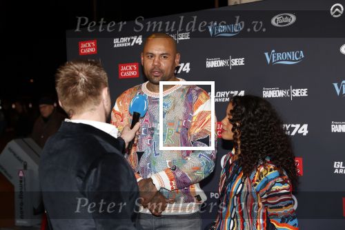 Arnhem 21 december 2019
Badr Hari versus Rico Verhoeven in het geldredome. Hesdy Gerges met partner