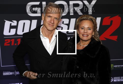 Arnhem 21 december 2019
Badr Hari versus Rico Verhoeven in het geldredome. Jaap Jongbloed met vriendin