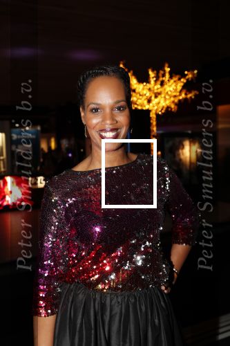 Amsterdam 12 december 2019
Luxury fair LXRY in de rai. Jasmine Sendar met een kennis