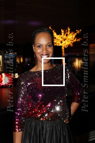 Amsterdam 12 december 2019
Luxury fair LXRY in de rai. Jasmine Sendar met een kennis