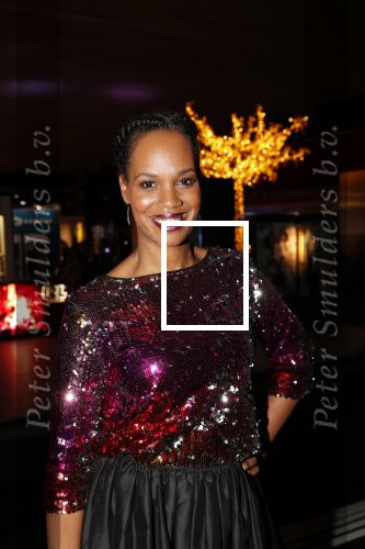 Amsterdam 12 december 2019
Luxury fair LXRY in de rai. Jasmine Sendar met een kennis