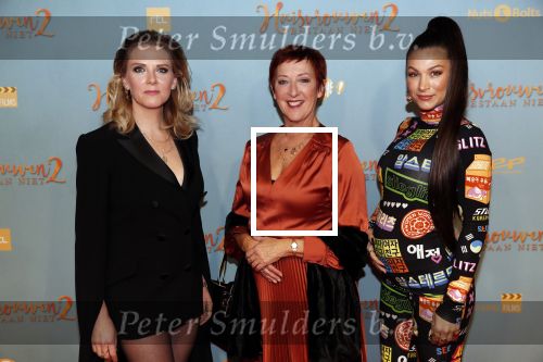 Amsterdam 9 december 2019
Premiere huisvrouwen bestaan niet deel II in tuschinski. Jelka v Houten Loes Luca en Eva v d Wijdeven