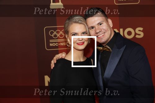 Amsterdam 18 december 2019
Sportman/ sportvrouw van het jaar gala in AFAS live ( Sportgala)
Jelle v Gorcum met partner