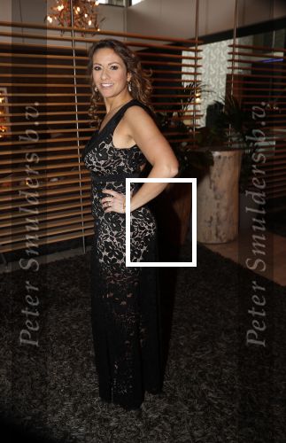 Den Haag 16 december 2019
De society lunch in hotel crown plaza . Jessica Mendels kwam met haar zus