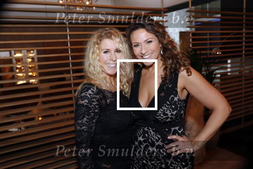 Den Haag 16 december 2019
De society lunch in hotel crown plaza . Jessica Mendels kwam met haar zus