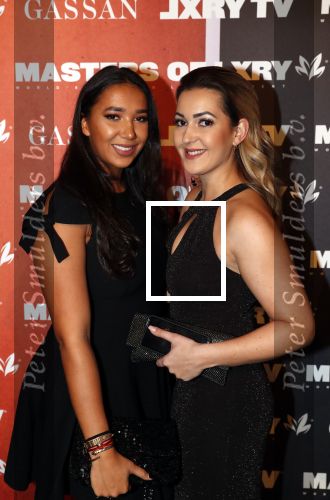 Amsterdam 12 december 2019
Luxury fair LXRY in de rai. Joelle Gullit met een vriendin