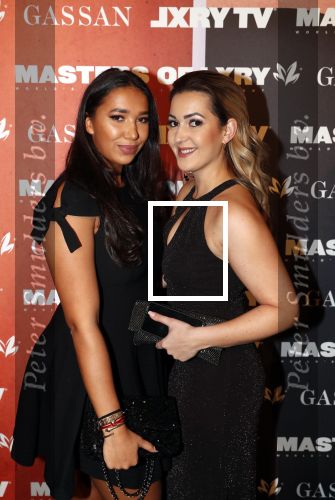 Amsterdam 12 december 2019
Luxury fair LXRY in de rai. Joelle Gullit met een vriendin