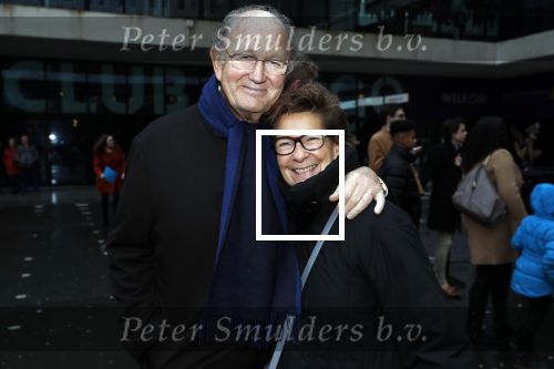Amsterdam 22 december 2019
RTL Christmas show in de ziggo Dome. Joop en Janine v d Ende . Joop is 15 kg afgevallen