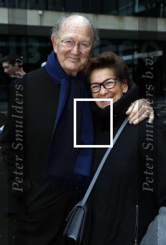 Amsterdam 22 december 2019
RTL Christmas show in de ziggo Dome. Joop en Janine v d Ende . Joop is 15 kg afgevallen