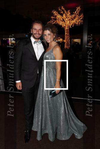 Amsterdam 12 december 2019
Luxury fair LXRY in de rai. Joost Luiten met zijn vriendin