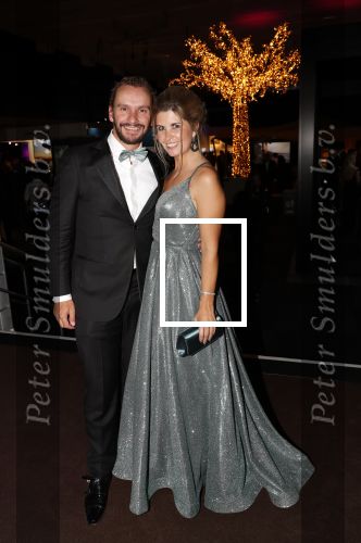Amsterdam 12 december 2019
Luxury fair LXRY in de rai. Joost Luiten met zijn vriendin