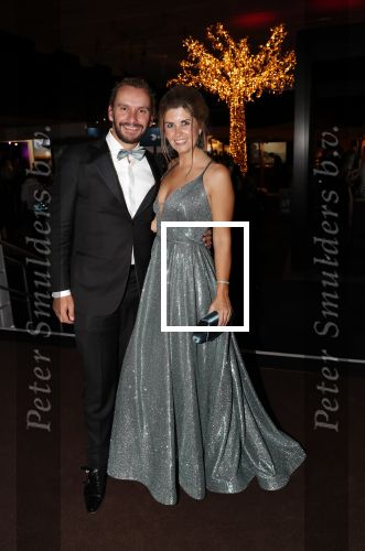 Amsterdam 12 december 2019
Luxury fair LXRY in de rai. Joost Luiten met zijn vriendin