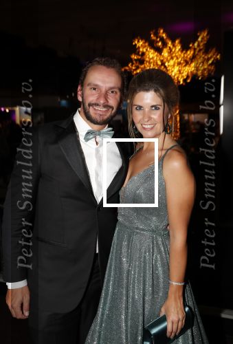 Amsterdam 12 december 2019
Luxury fair LXRY in de rai. Joost Luiten met zijn vriendin