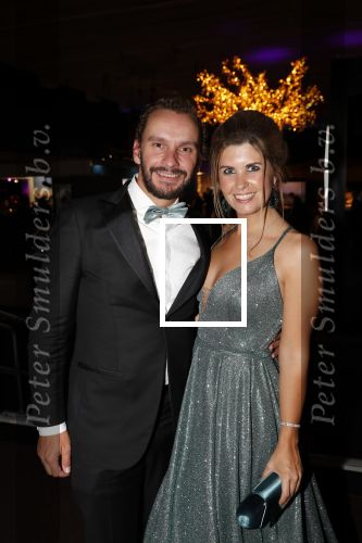 Amsterdam 12 december 2019
Luxury fair LXRY in de rai. Joost Luiten met zijn vriendin