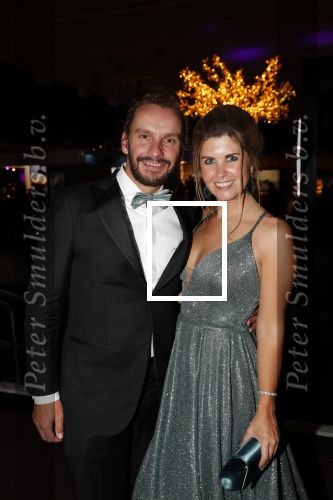 Amsterdam 12 december 2019
Luxury fair LXRY in de rai. Joost Luiten met zijn vriendin