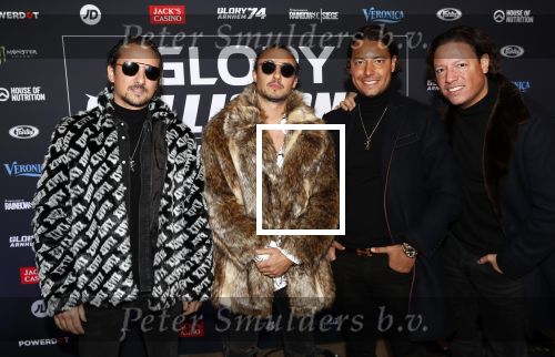 Arnhem 21 december 2019
Badr Hari versus Rico Verhoeven in het geldredome. Joseph Klibansky met zijn broer Louis Klibansky en met Leon Poppes en zijn broer Darwin