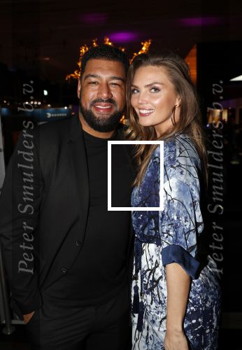 Amsterdam 12 december 2019
Luxury fair LXRY in de rai. Kim Feenstra kwam met haar vriend