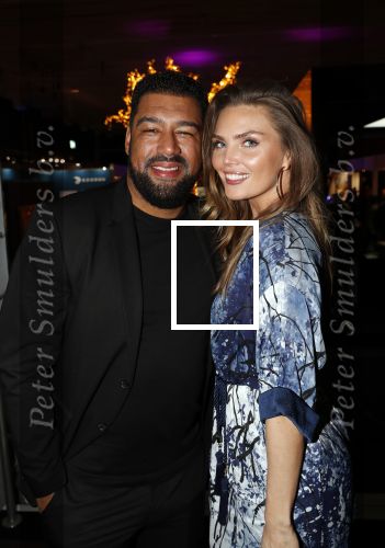 Amsterdam 12 december 2019
Luxury fair LXRY in de rai. Kim Feenstra kwam met haar vriend