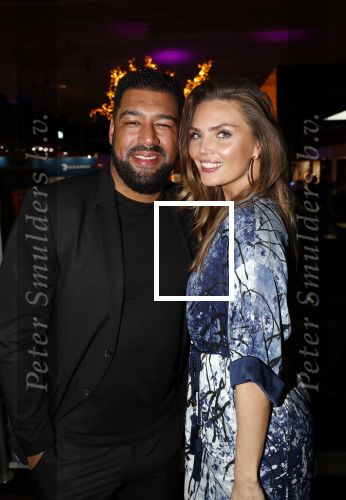 Amsterdam 12 december 2019
Luxury fair LXRY in de rai. Kim Feenstra kwam met haar vriend