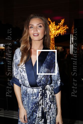 Amsterdam 12 december 2019
Luxury fair LXRY in de rai. Kim Feenstra kwam met haar vriend