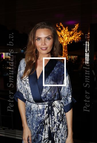 Amsterdam 12 december 2019
Luxury fair LXRY in de rai. Kim Feenstra kwam met haar vriend