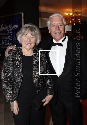 Den Haag 16 december 2019
De society lunch in hotel crown plaza . Klaas Wilting met zijn vrouw