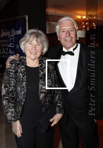 Den Haag 16 december 2019
De society lunch in hotel crown plaza . Klaas Wilting met zijn vrouw