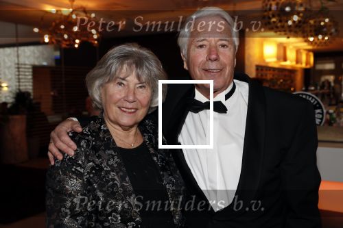Den Haag 16 december 2019
De society lunch in hotel crown plaza . Klaas Wilting met zijn vrouw
