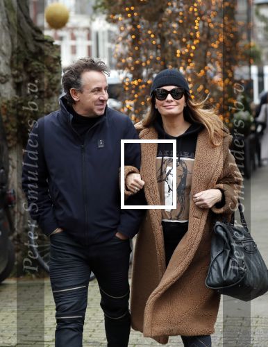 Amsterdam 14 december 2019
Marco Borsato en Leontine Borsato in amsterdam zuid.