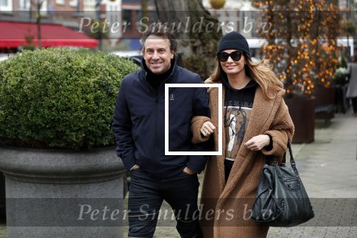 Amsterdam 14 december 2019
Marco Borsato en Leontine Borsato in amsterdam zuid.
