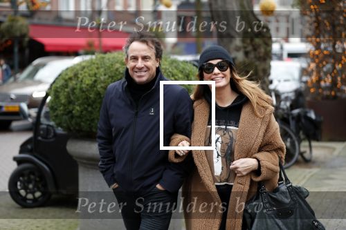 Amsterdam 14 december 2019
Marco Borsato en Leontine Borsato in amsterdam zuid.
