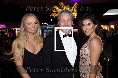 Amsterdam 12 december 2019
Luxury fair LXRY in de rai.Mark Teurlings met twee dames