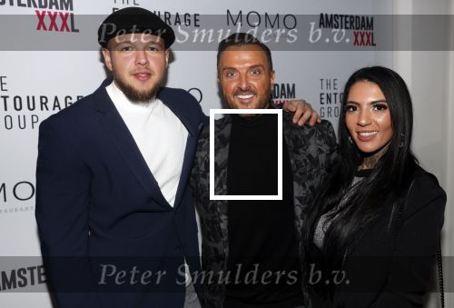 Amsterdam 3 december 2019
Presentatie Amsterdam XXXL in Momo. Mick Harren met zoon Bowy  en Madame Movement