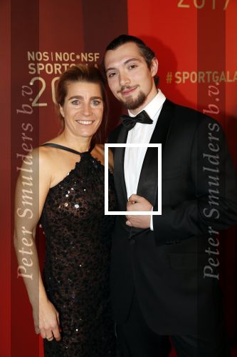 Amsterdam 18 december 2019
Sportman/ sportvrouw van het jaar gala in AFAS live ( Sportgala)
Nicolien Sauerbrei met danspartner