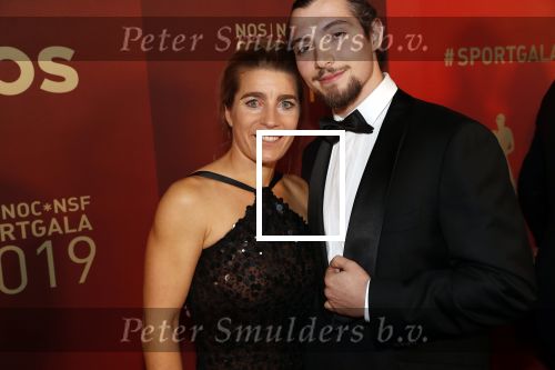 Amsterdam 18 december 2019
Sportman/ sportvrouw van het jaar gala in AFAS live ( Sportgala)
Nicolien Sauerbrei met danspartner