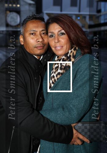Amsterdam 22 december 2019
Rachel Hazes met haar nieuwe vriend Mike