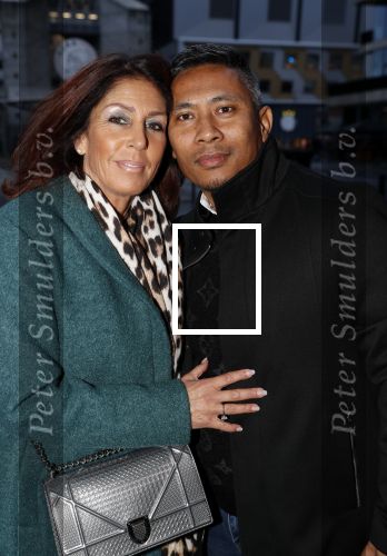 Amsterdam 22 december 2019
Rachel Hazes met haar nieuwe vriend Mike