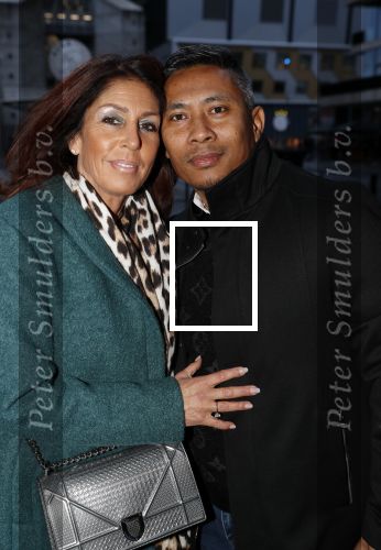 Amsterdam 22 december 2019
Rachel Hazes met haar nieuwe vriend Mike