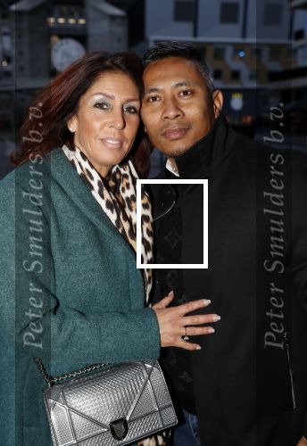 Amsterdam 22 december 2019
Rachel Hazes met haar nieuwe vriend Mike